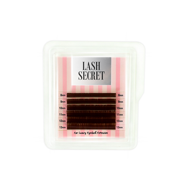 Ресницы тёмно-коричневые mini LASH SECRET
