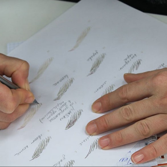 Колористика в микроблейдинге