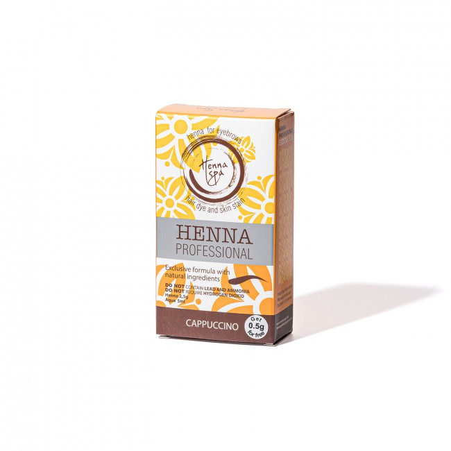 Хна-аква Cappuccino (Капучино) HENNA SPA, 3 гр