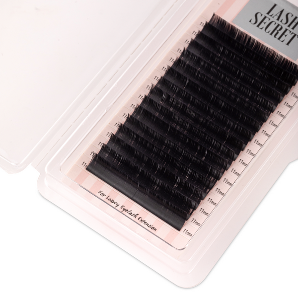 Ресницы черные LASH SECRET, mix, 16 линий
