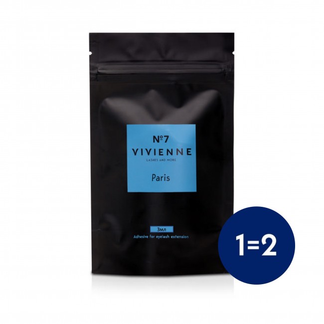 1 = 2 Клей Paris №7, VIVIENNE (3 мл)