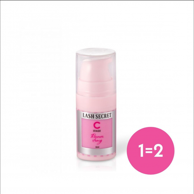 1=2 Склад для ламінування вій STRONG stage С, LASH SECRET, 5 мл