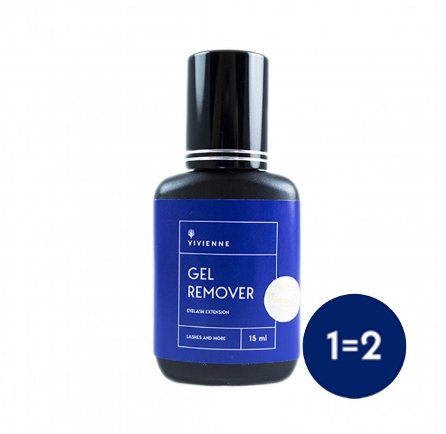 1=2 Ремувер на гелевій основі VIVIENNE, 15 мл